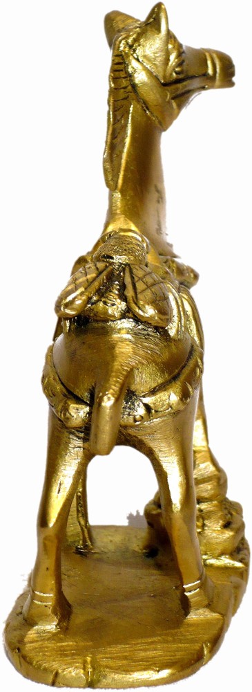 B H A R A T H A A T Brass Goat (Meldi Mata Vahan) Small Statue