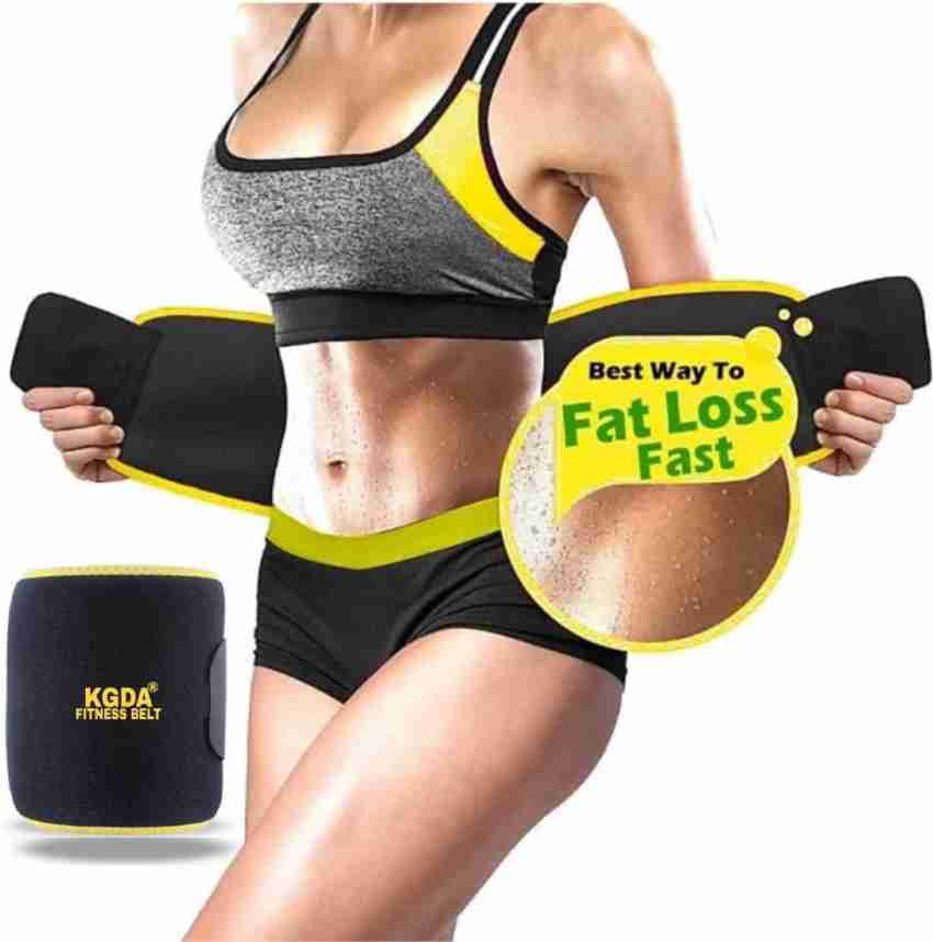 Waist Trimmer - Tummy Trainer Wrap - Stomach Slimmer, Fat Burner Exercise  Sweat Sauna Band - Reduce Water Weight Loss - Slimming Neoprene Shaper