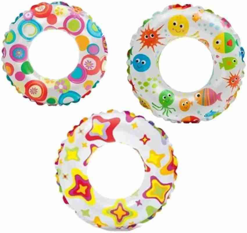 TheShoppingIcon Swimming Pool Ring Swim Tube for Kids Swimming Safety Ring  for Girls and Boys Multi Color Pack of 3 Inflatable Swimming Pool Price in  India - Buy TheShoppingIcon Swimming Pool Ring Swim Tube for Kids Swimming  Safety Ring for