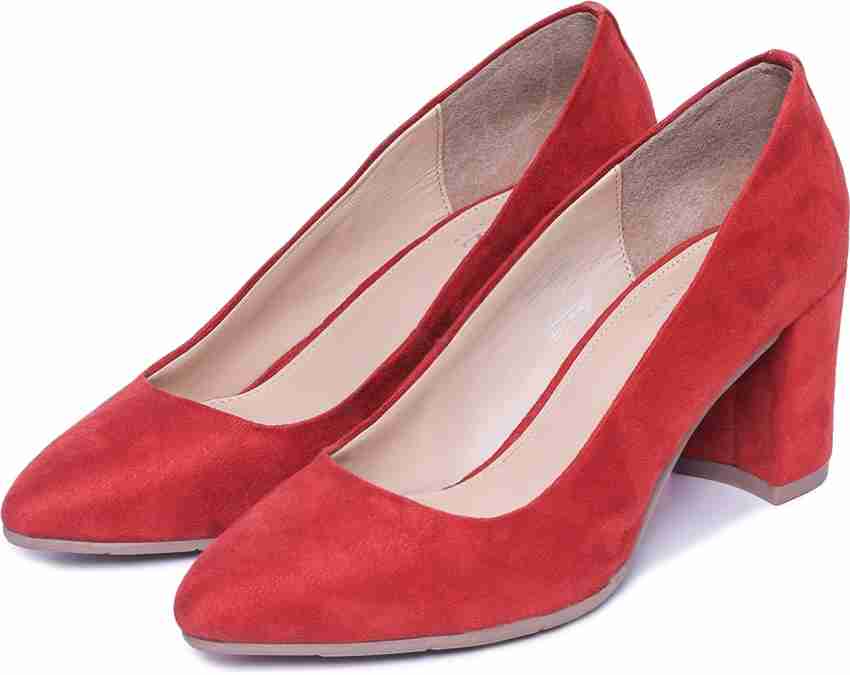 Mode By Red Tape Women Red Heels Buy Mode By Red Tape Women Red