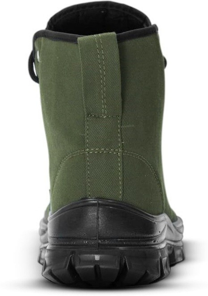 LIBERTY Bighorn 8817 45 Olive Green PU Sole 5 NUMBER Boots For