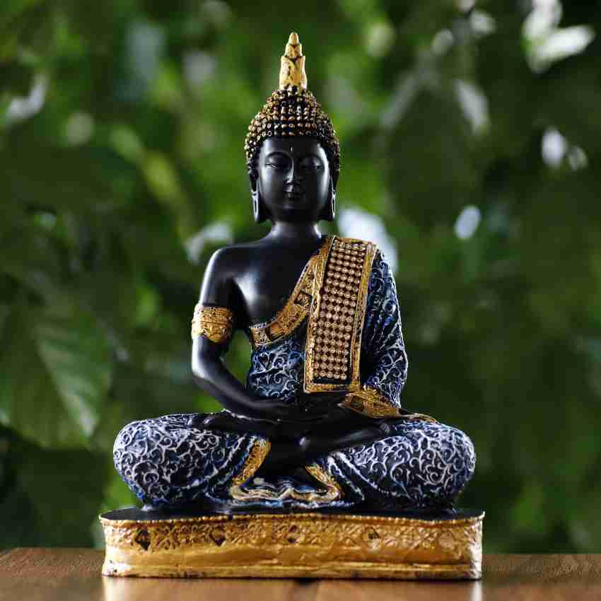 crafTycoon Beautiful Blue Meditating Buddha Decorative Showpiece - 24 cm  Price in India - Buy crafTycoon Beautiful Blue Meditating Buddha Decorative  Showpiece - 24 cm online at