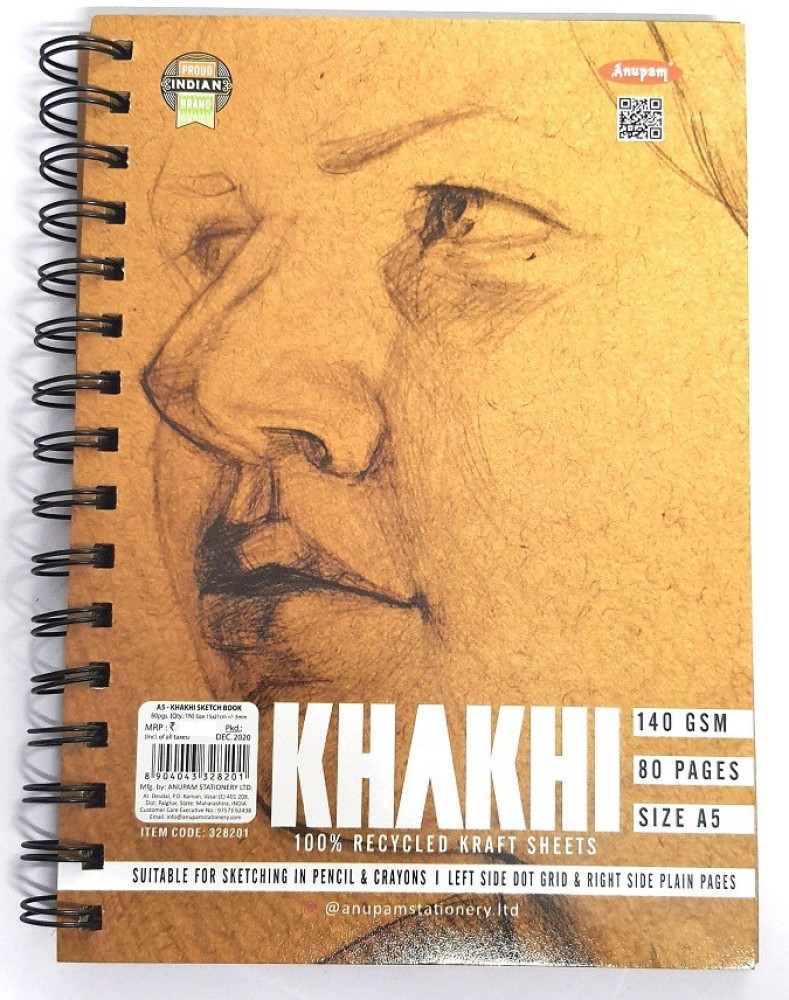 ANUPAM A3-Acrylic Painting Book Sketch Pad Price in India - Buy