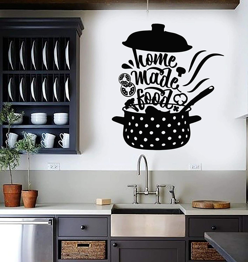 Kitchen wallpaper clearance sticker