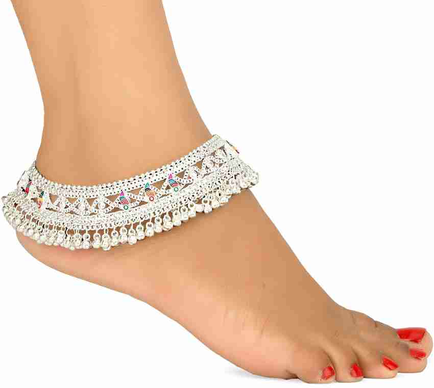 Silver clearance plated payal