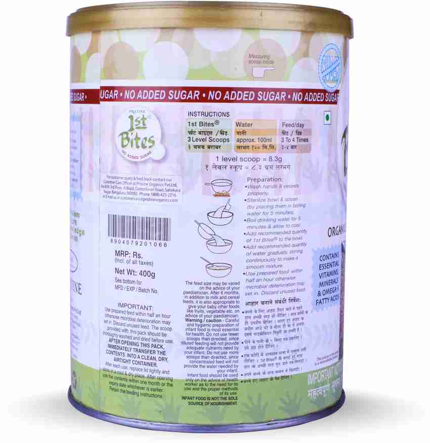 1st Bites Baby Food 6 24 Months Stage 1 100 Organic Rice No
