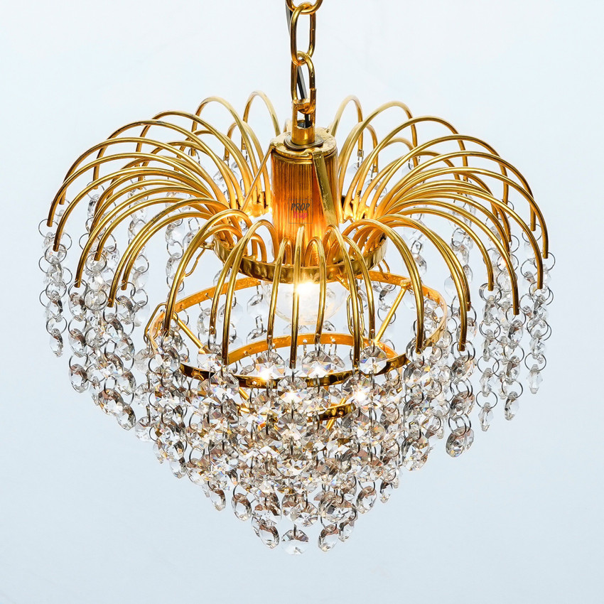 Prop It Up Lighting Austrian Crystal Small Size Chandelier Pendant