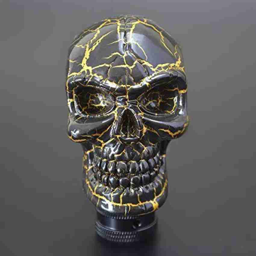 Brass Skull Gear Handle Car Gear Shift Knob – Metal Field Shop