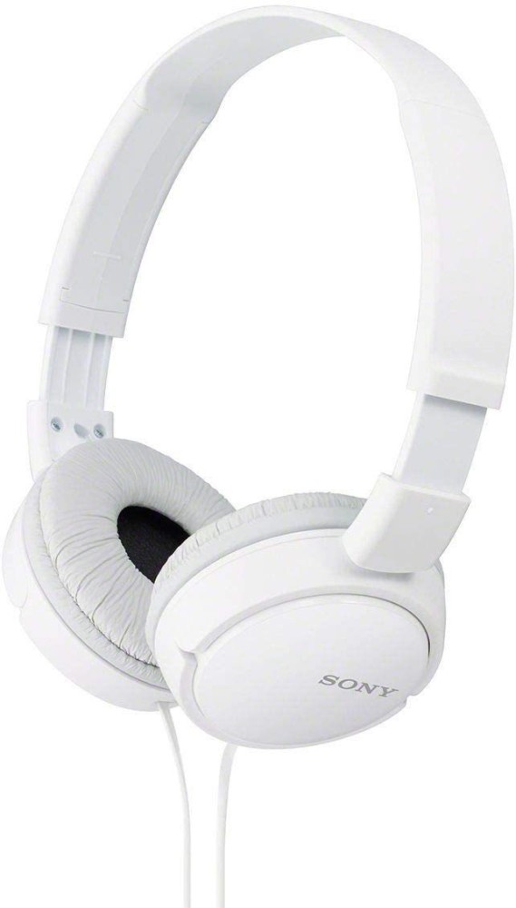 SONY MDR ZX110 WC in Wired without Mic Price in India Buy SONY MDR ZX110 WC in Wired without Mic Online SONY Flipkart