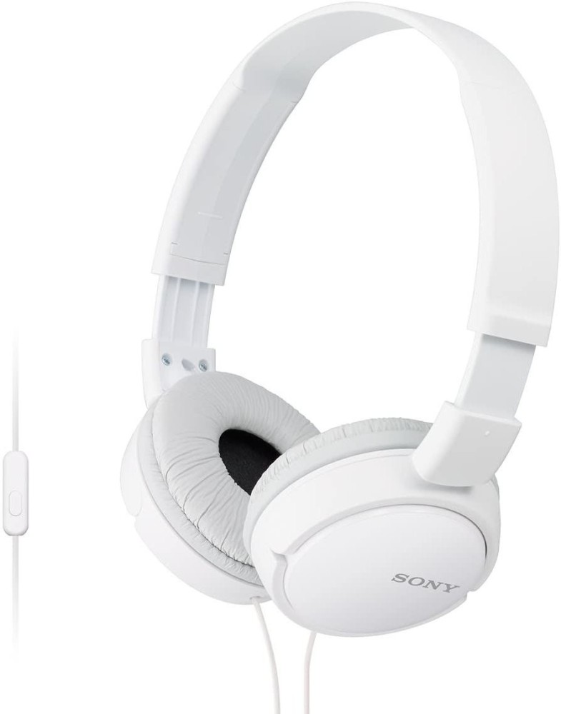 SONY MDR ZX110APW Wired Headset Price in India Buy SONY MDR