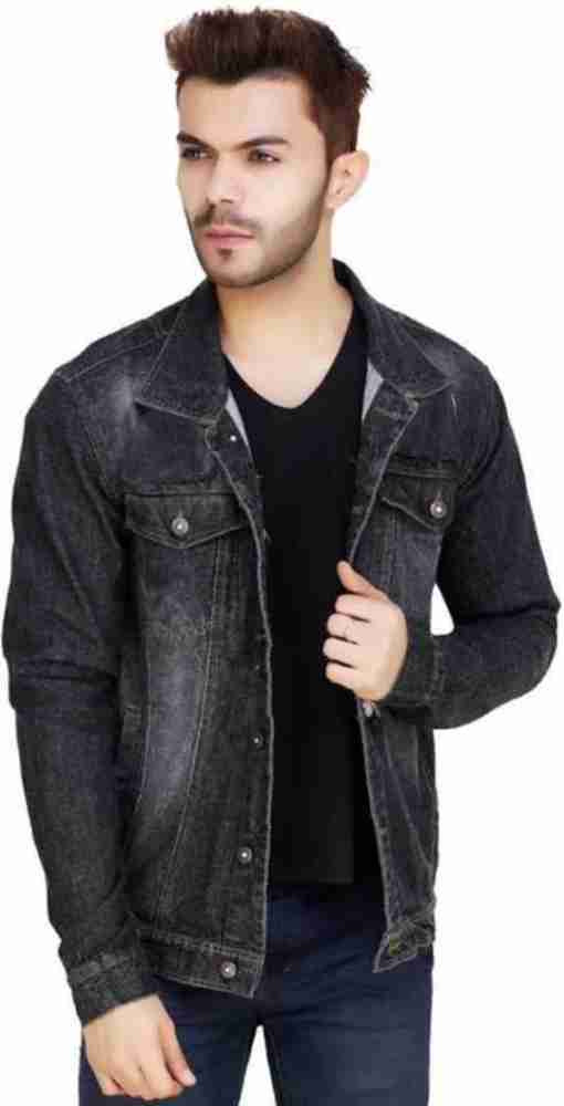 HOZIE Full Sleeve Solid Men Denim Jacket Buy HOZIE Full Sleeve Solid Men Denim Jacket Online at Best Prices in India Flipkart