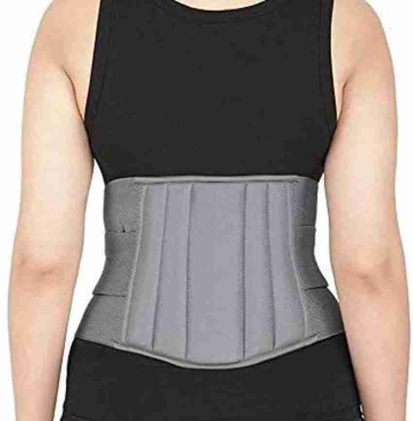 Buy DEBIK  Lumbo Sacral (L.S.) Belt Lower Back Brace Support/Lumbar  Support Waist belt for Back Pain Relief-Compression Belt with dual  Adjustable Straps Fracture Injuries for Men and Women. (SMALL) Online at