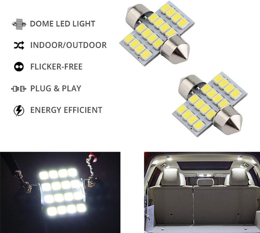 AutoPowerz 16 LED Universal Car Interior Super Bright Roof Light