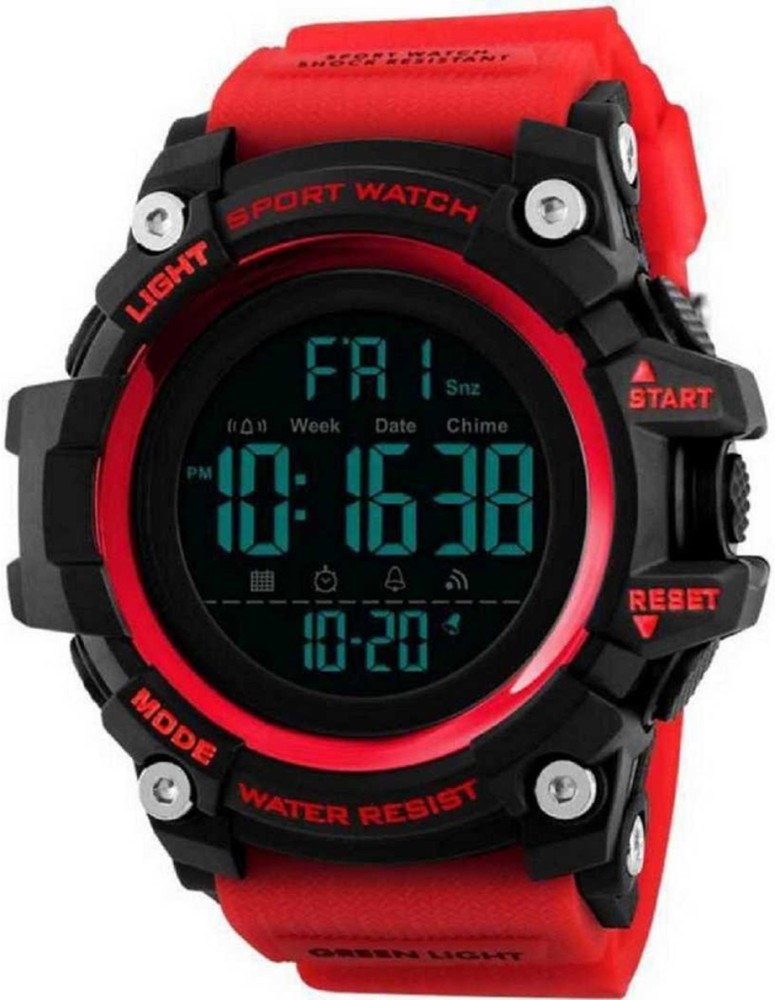 SKMEI Sports Digital Watch For Men Buy SKMEI Sports Digital Watch For Men SM 1384 Red Online at Best Prices in India Flipkart