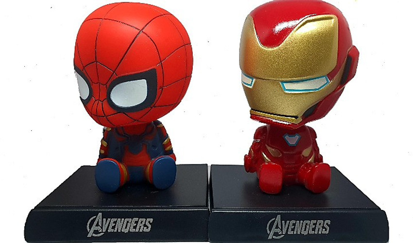 Spider man big sales head toy