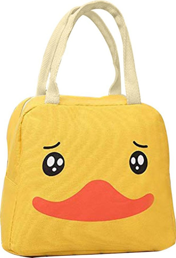 Cute Rubber Ducky Lunch Bag Yellow Cartoon Ducks Reusable Insulated Lunch  Tote Bag Lunchbox Container With Adjustable Shoulder Strap For Office Work