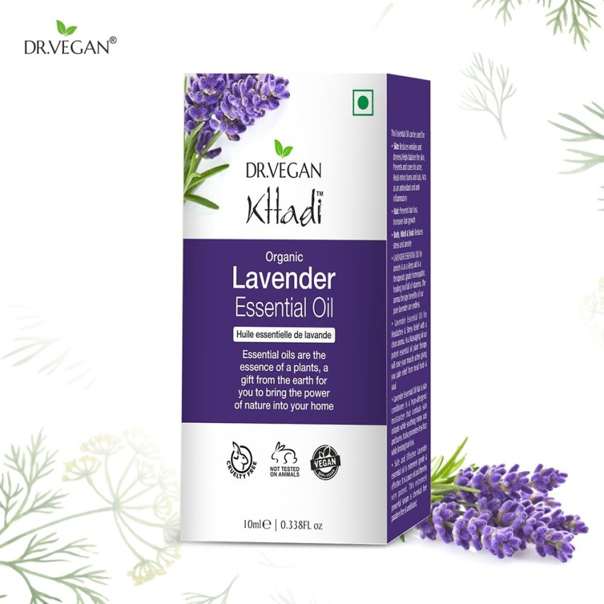 Organic lavender essential oil 10 ml