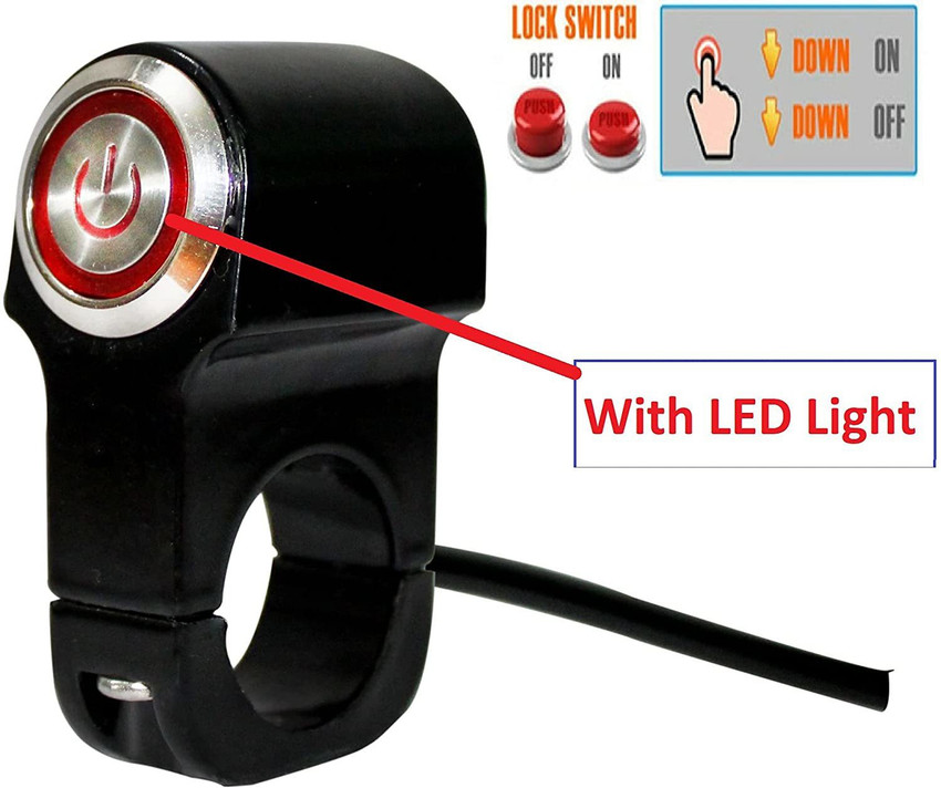 Miwings 12V Switch Control with Lighting LED Indicator Headlight
