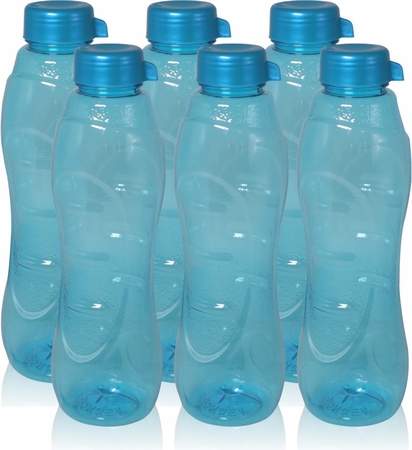 Wonder Water Bottle for Fridge Bottles Plastic Clear Water Bottles for  Refrigerator, Office, Home, School, Kids