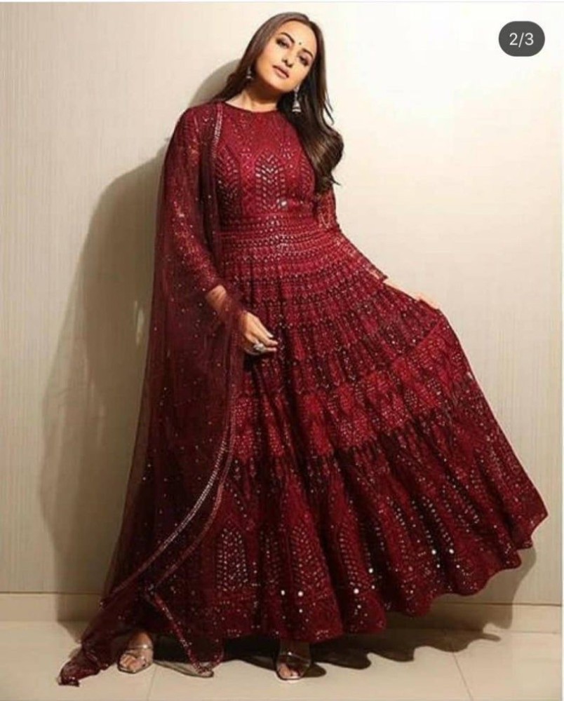 Flipkart anarkali clearance gowns