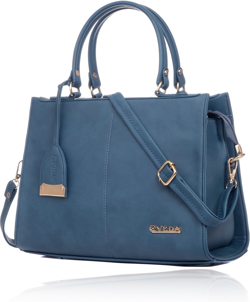 Buy IQRAA Women Blue Messenger Bag Sky Blue Online @ Best Price in India