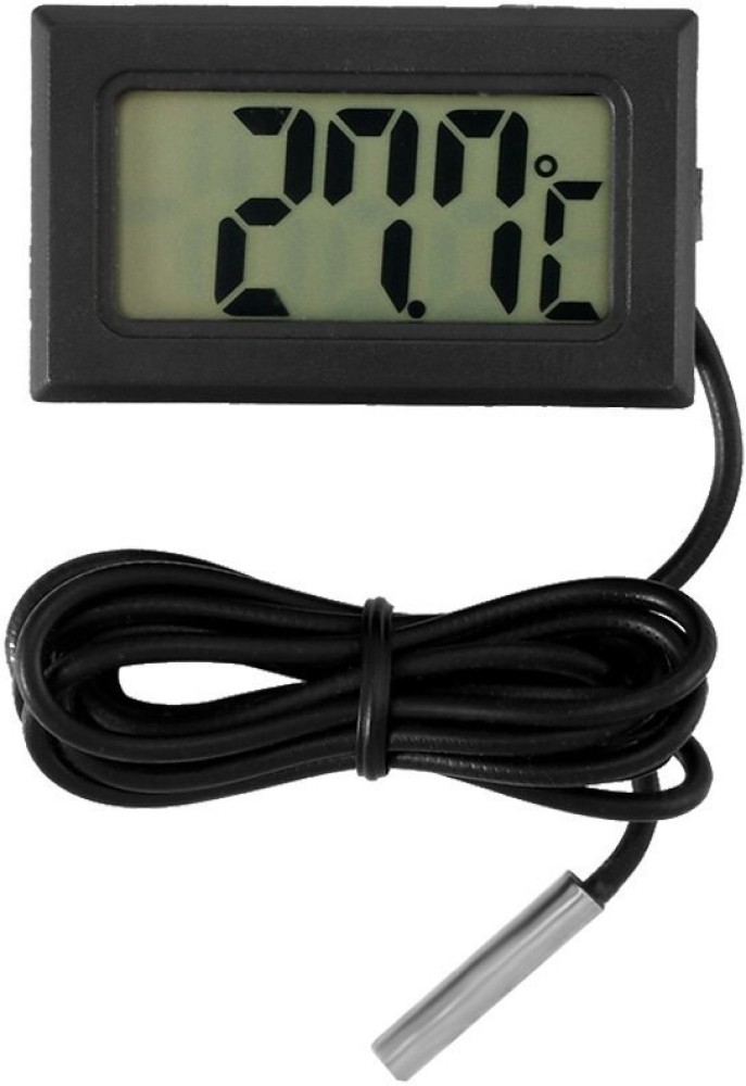 MCP Digital Fridge Thermometer - Accurate Temperature Monitoring for  Refrigerators ( Black )