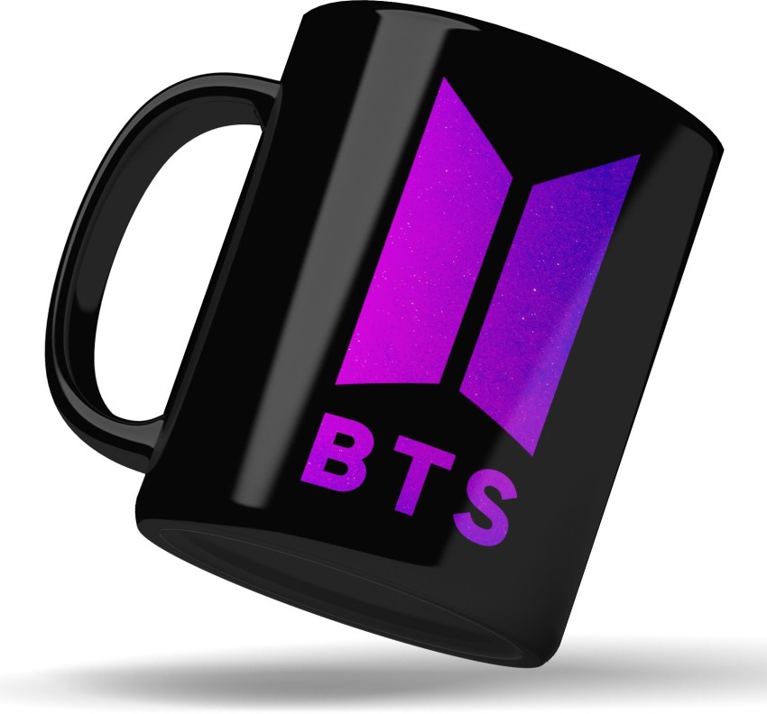 BTS white logo, , white neon lights, creative, black abstract background,  Bangtan Boys, BTS logo, music stars, BTS, Bangtan Boys logo HD wallpaper |  Pxfuel