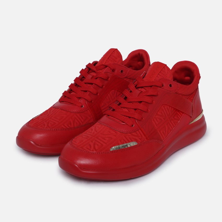 Aldo red clearance tennis shoes