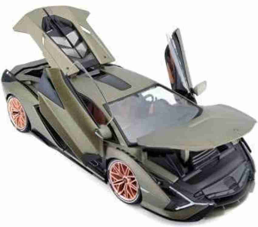 LIBRA Lamborghini Metal Car Toy High Qulity Metal Car Open Door Music and Lights Car Toy for Children Pack of 1 Multicolor Lamborghini Metal Car Toy