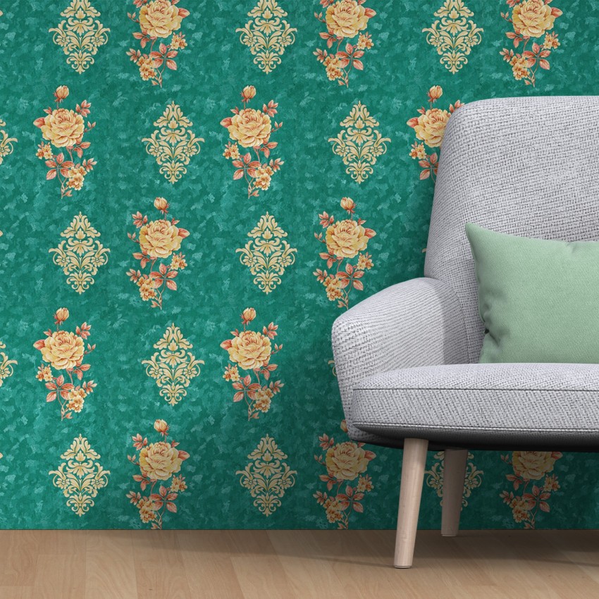 Shop Sage Green Native Garden Australian Made Floral Wallpaper Online   Olive et Oriel