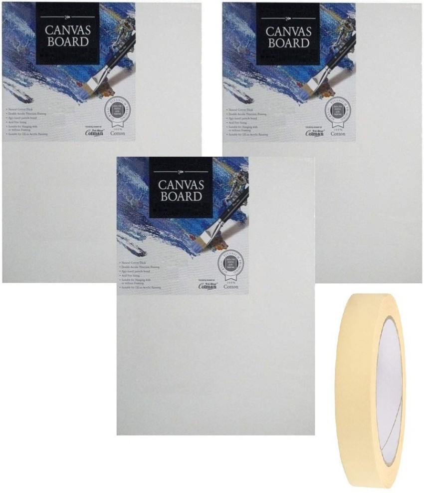 20 Pk Canvas Boards