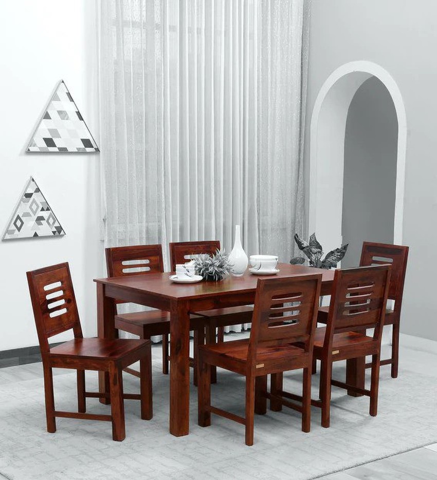 Dining table set on sale price 6 seater