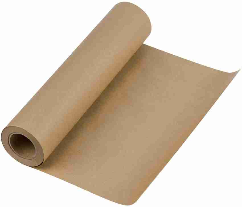 Plain Brown Kraft Paper Roll, For Packaging, GSM: 80 - 120 GSM at
