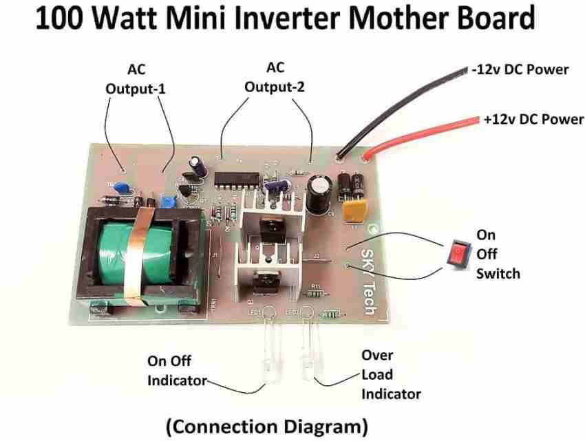 dc to ac converter 12v to 220v