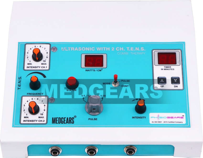 MEDGEARS Physiotherapy Machine Combination Electro Therapy Ultrasonic With  Tens for All Pain Relief With One Year warranty Physiotherapy equipment  Electrotherapy Device Price in India - Buy MEDGEARS Physiotherapy Machine  Combination Electro Therapy