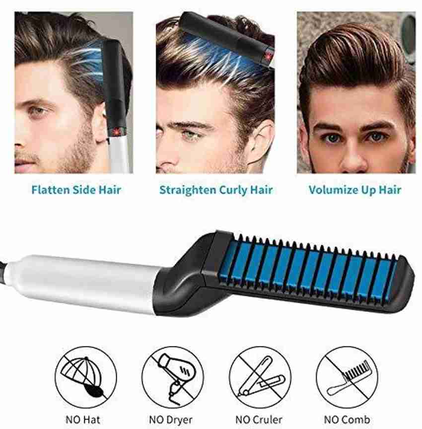 Hair straightening shop brush for guys