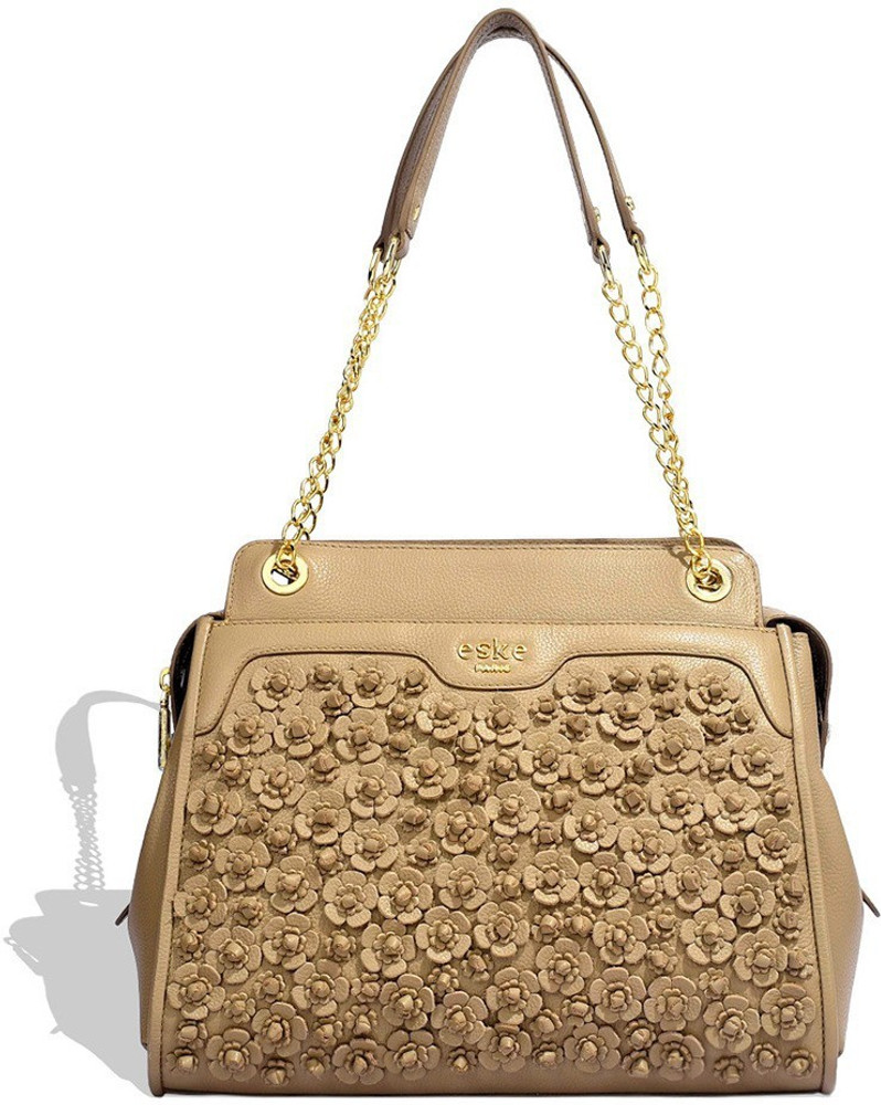 Buy eske Women Khaki Shoulder Bag Stone Online Best Price in India Flipkart
