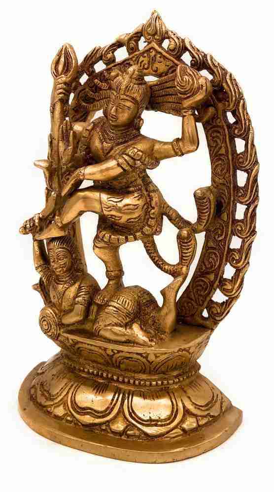Bhunes Brass Dancing Natraja Murti,Tandav Hindu God Shiva Idols