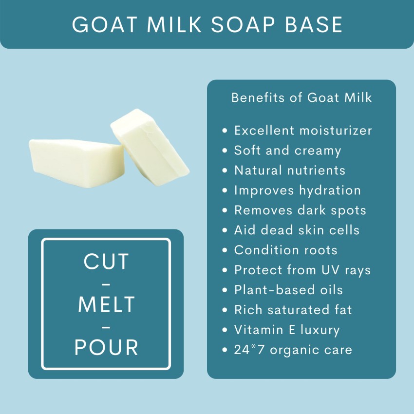 Goats Milk Soap Base Melt and Pour Pour Cutting Soap 