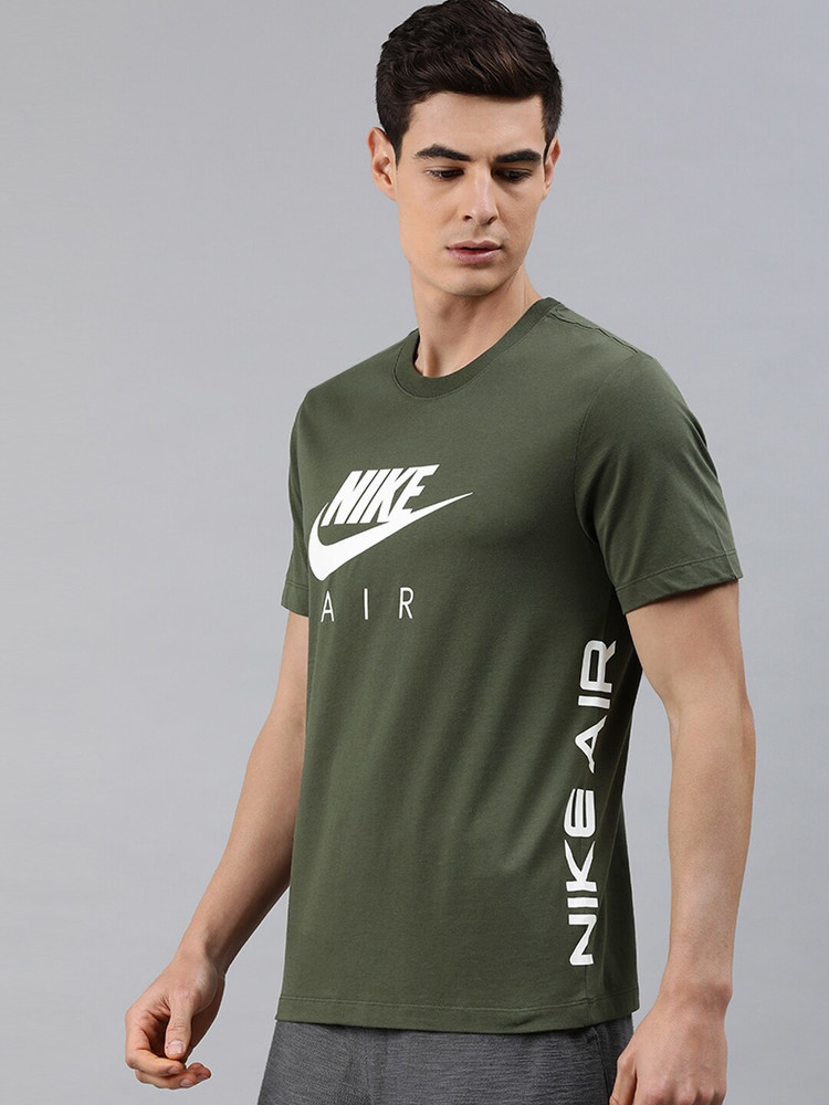 Nike dark 2025 green shirt
