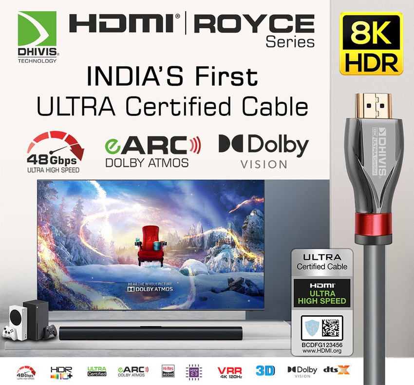 Cable hdmi 2.1 3 metros sales