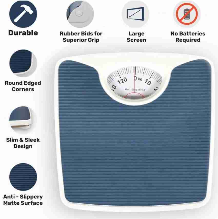 Glancing Analog Weighing Scale Weight Machine For Human Body upto 130 kgs  capacity Human Weight Machine (Mechanical Weighing Machine) Weighing Scale  Price in India - Buy Glancing Analog Weighing Scale Weight Machine