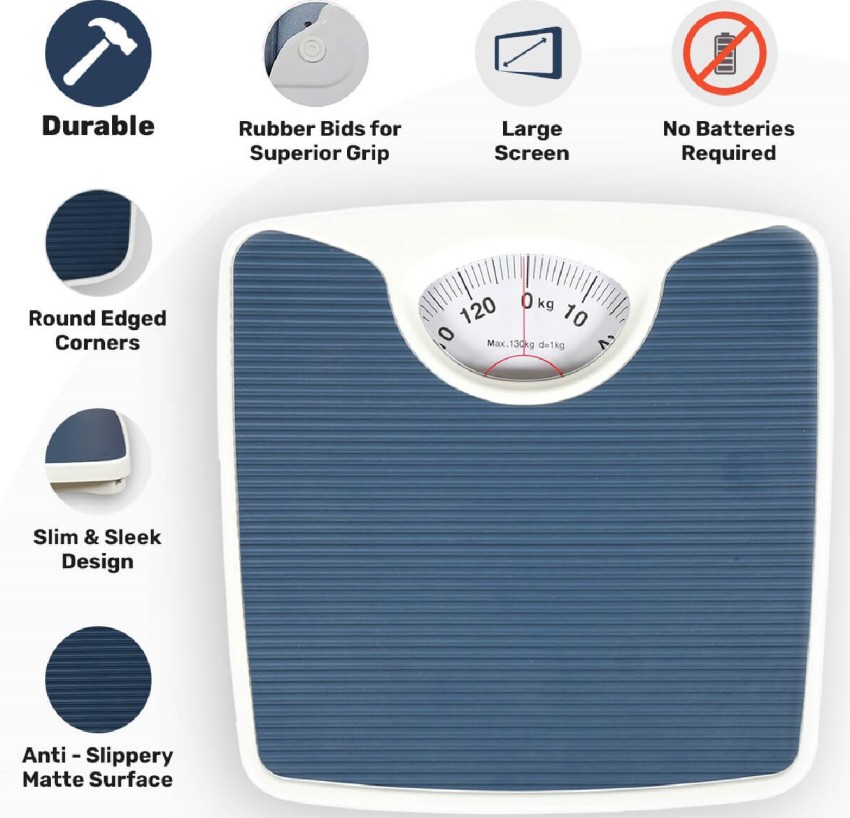 Glancing Analog Weighing Scale Weight Machine For Human Body upto 130 kgs  capacity Human Weight Machine (Mechanical Weighing Machine) Weighing Scale  Price in India - Buy Glancing Analog Weighing Scale Weight Machine