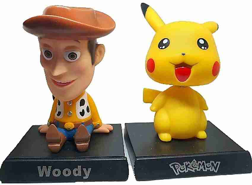 Daiyamondo Woody With Pokemon Pikachu Big Size Bobble Head