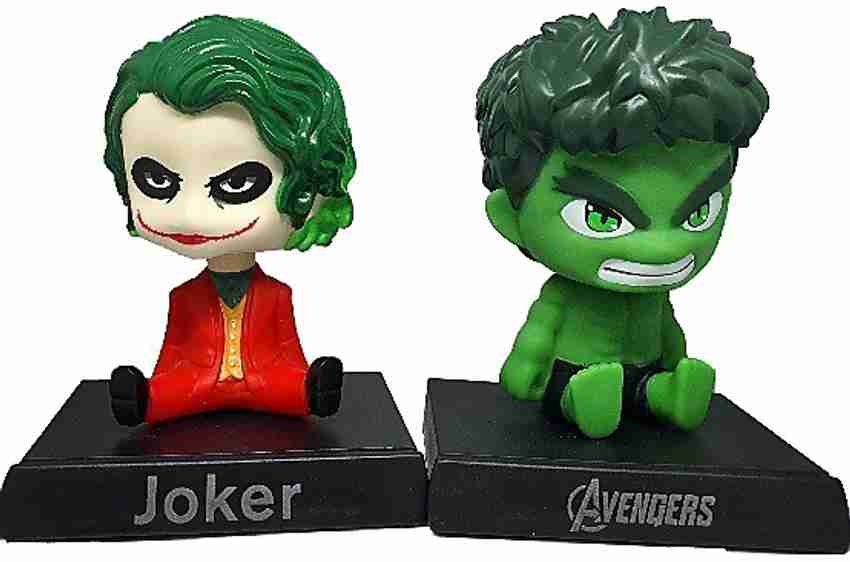 Daiyamondo Red joker With Green Hulk Big Size Bobble Head Action