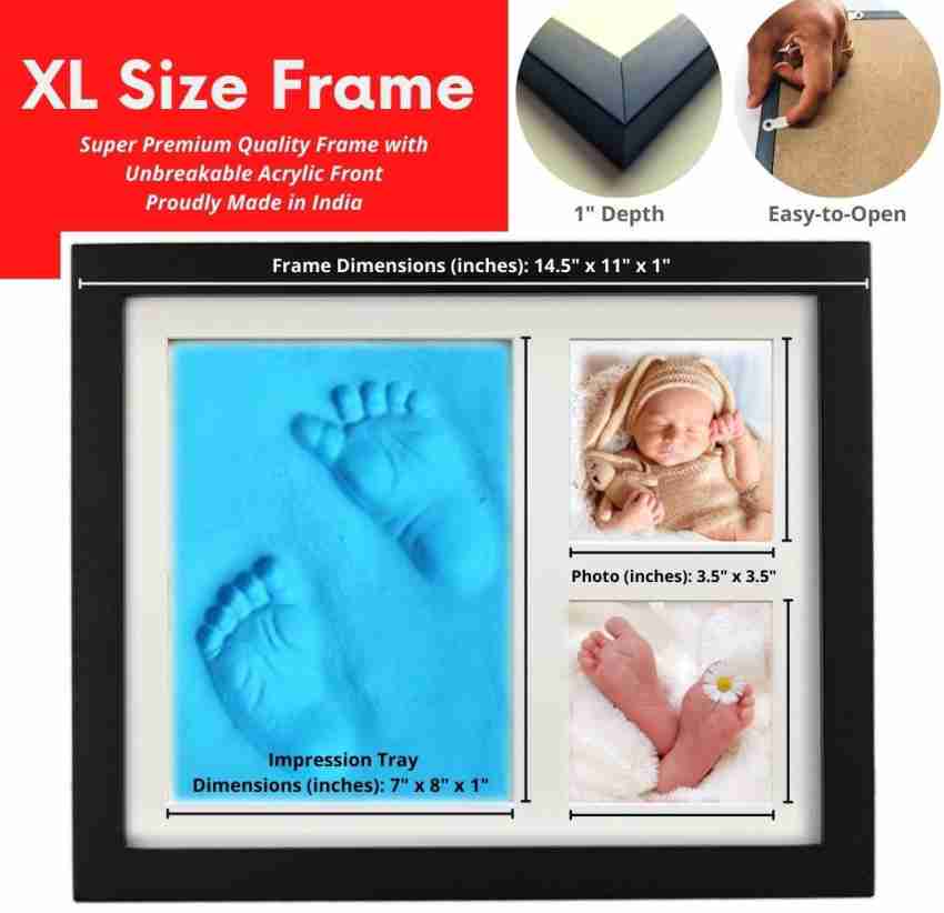 Keepsake Handprint Hand Print Kit Memory DIY Foot Print w/Molding Tray NEW