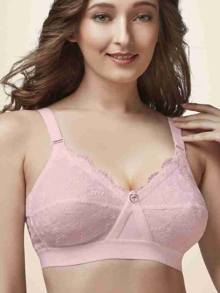 Buy TRYLO Women's Cotton Non-Wired Full Cup Non Padded Regular Bra
