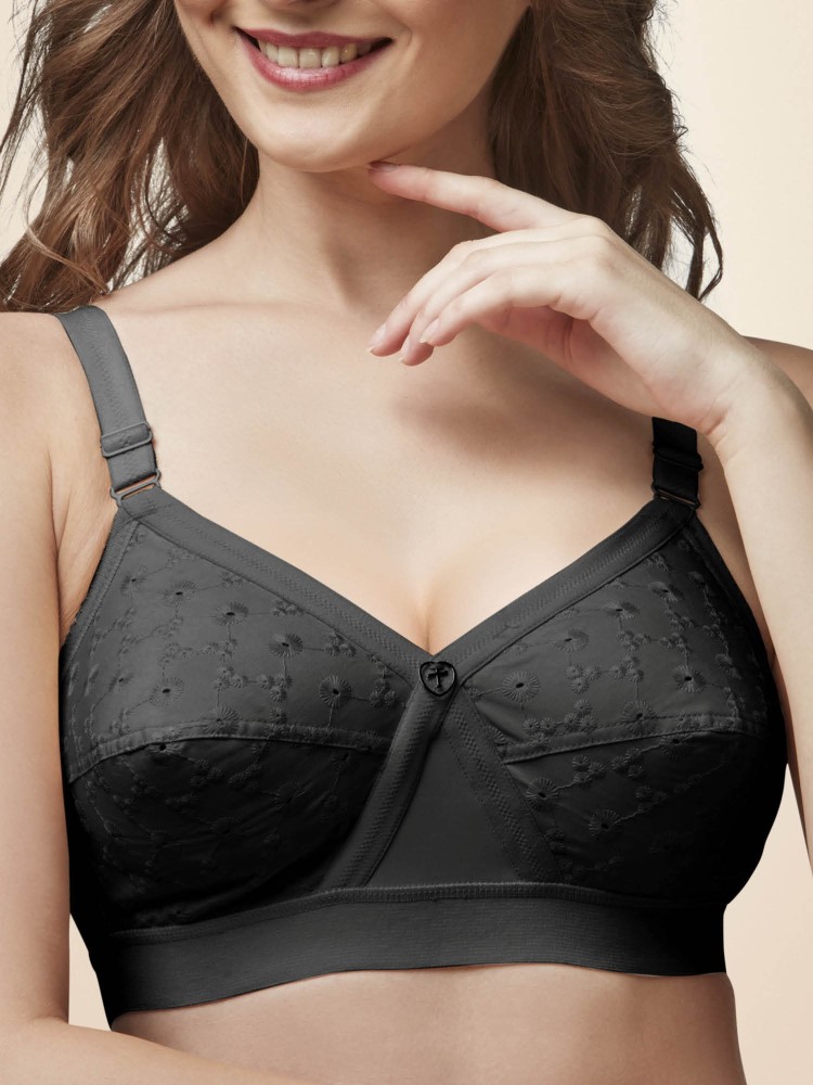 Buy TRYLO Krutika Women's Non-Wired Full Cup Cotton Bra Online at