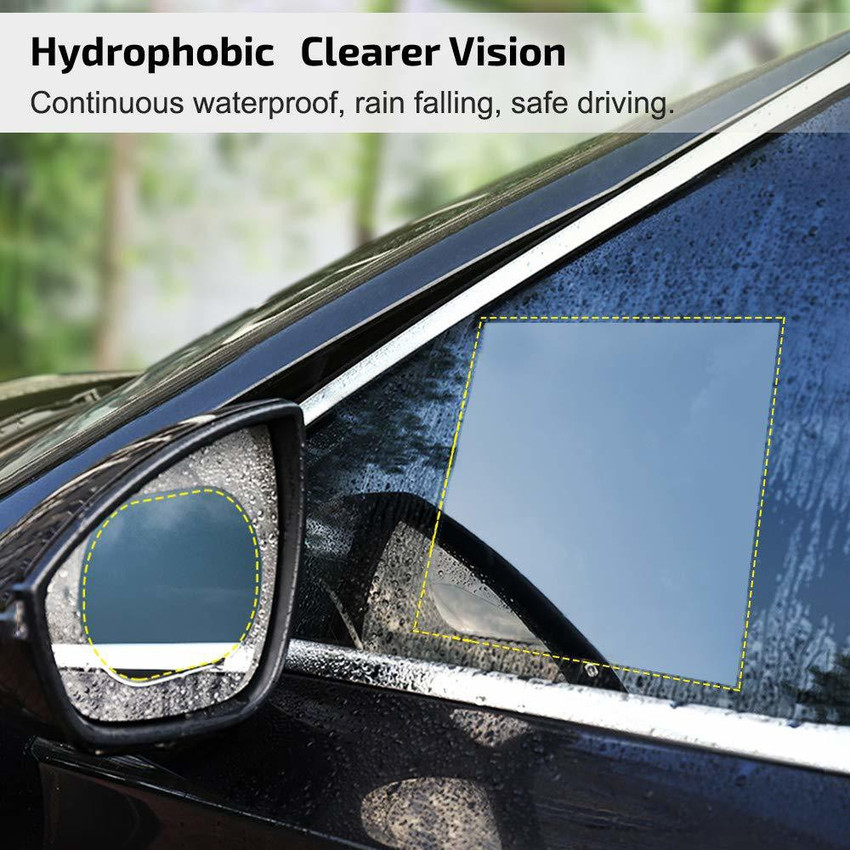 AutoRight Car Side Window Film HD Anti Fog Anti Glare Anti Scratch