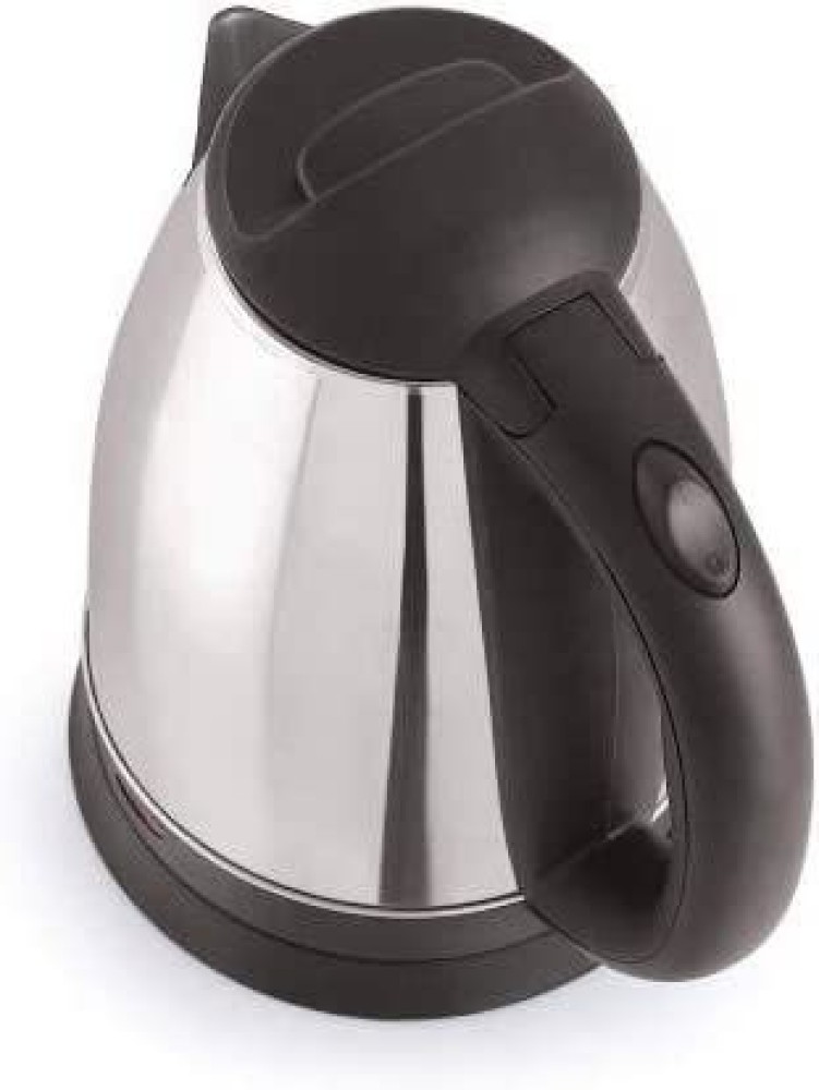 Stainless Steel Electric Kettle Multipurpose Extra Large with Handle,  (Black)